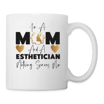 Cute Licensed Esthetician Skincare - Tasse - Weiß - Rechts