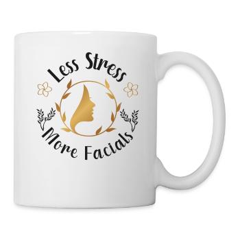 Cute Licensed Esthetician Skincare - Tasse - Weiß - Rechts