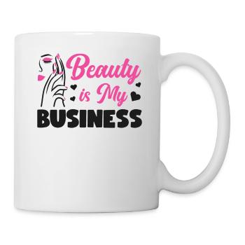 Soins de la peau d’esthéticienne agréée mignonne - Mug blanc - blanc - Droite