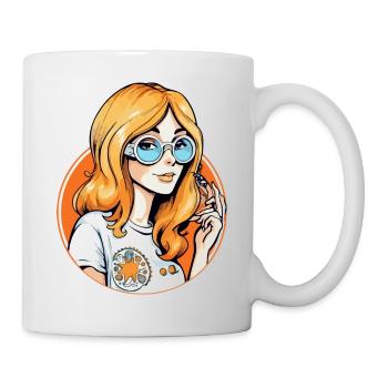 Anne hippie - Mug - white - Right