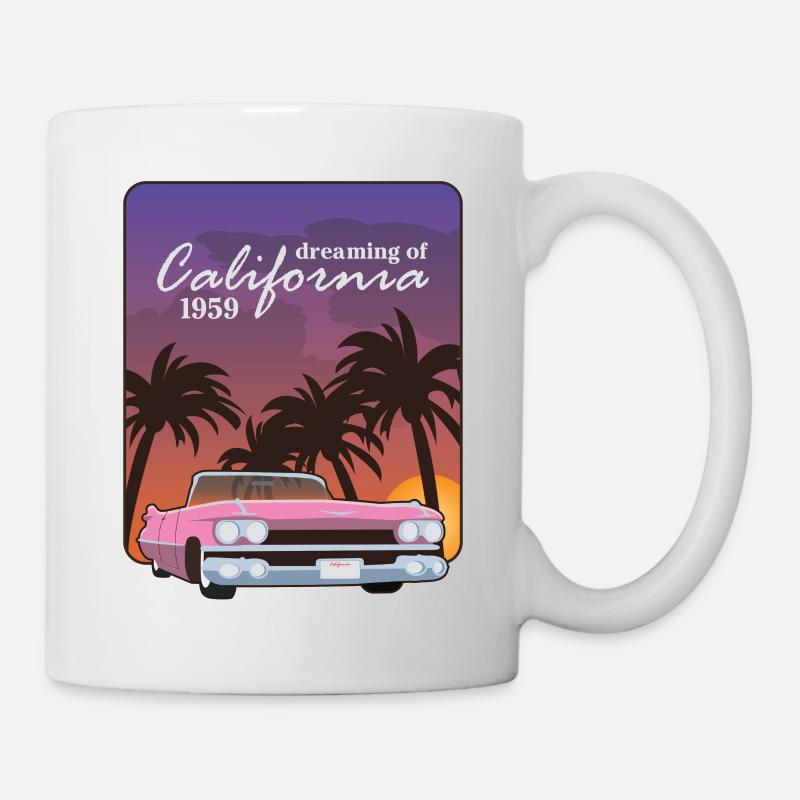 Rêver de Californie 1959 - Mug blanc - blanc