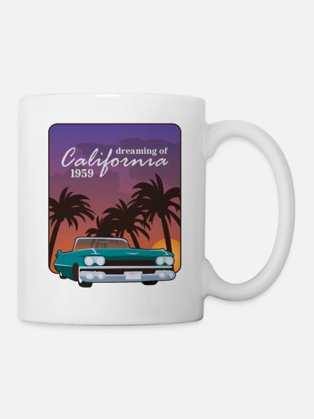 Dreaming of California 1959 - Mug - white