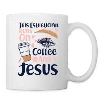 Esthetician Skincare Beautician - Mug - white - Right