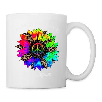 Love Is Love - Tasse - Weiß - Rechts