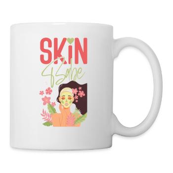 Cute Licensed Esthetician Skincare - Tasse - Weiß - Rechts