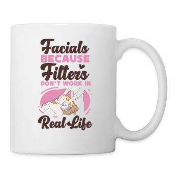 Cute Licensed Esthetician Skincare - Tasse - Weiß - Rechts