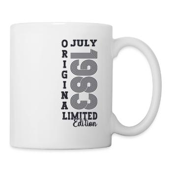 40th Birthday Man Original July Vintage 1983 - Mug - white - Right