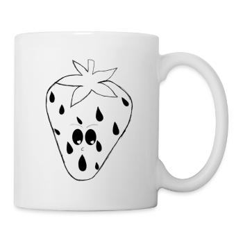 Sally Fraise ~ Kawaiiluv | Original par. MMJ49 - Mug blanc - blanc - Droite
