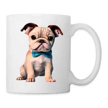 Hunde Bulldogge Hundehalter Hund Hundebesitzer - Tasse - Weiß - Rechts