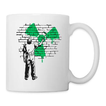 Énergie nucléaire Oui s’il vous plaît, oui à l’énergie nucléaire - Mug blanc - blanc - Droite