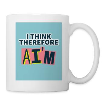 AI thinks too - Mug - white - Right