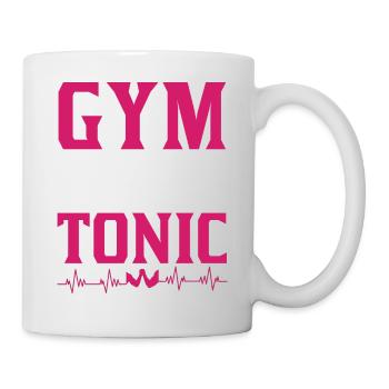 GYM et Tonique - Mug blanc - blanc - Droite
