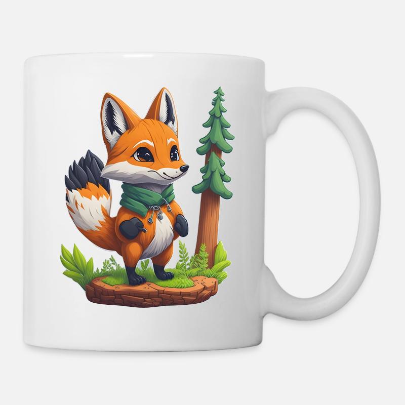 Small tortoiseshell - Mug - white