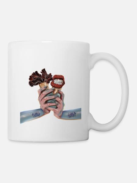 Crème glacée Ocean Dream - Mug blanc - blanc
