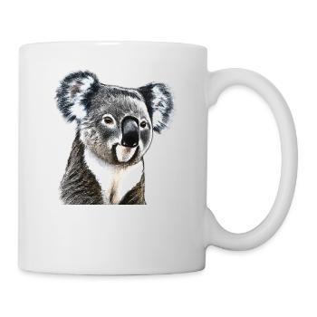 Koala cute cute gift idea koala bear - Mug - white - Right