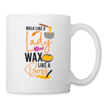 Cute Esthetician Skincare - Tasse - Weiß - Rechts