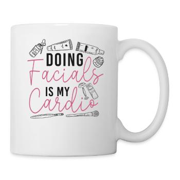 Cute Licensed Esthetician Skincare - Tasse - Weiß - Rechts
