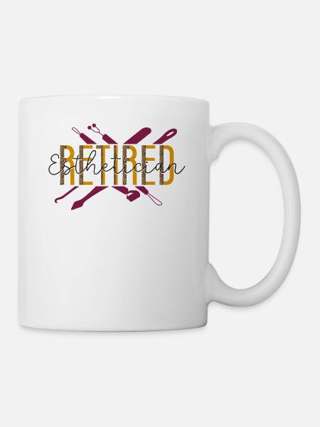 Cute Licensed Esthetician Skincare - Tasse - Weiß