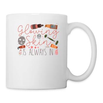 Cute Licensed Esthetician Skincare - Tasse - Weiß - Rechts