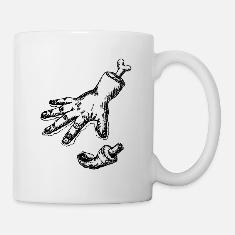 Colle climatiqueMain - Mug blanc - blanc