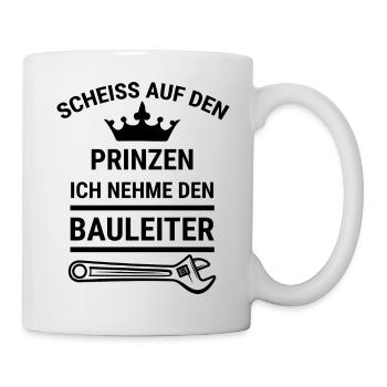 Handwerker Handyman Handwerk Werkzeug Baustelle - Tasse - Weiß - Rechts