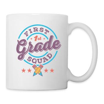 Enseignante de l’équipe de première année de l’équipe de 1re année pour la rentrée scolaire - Mug blanc - blanc - Droite