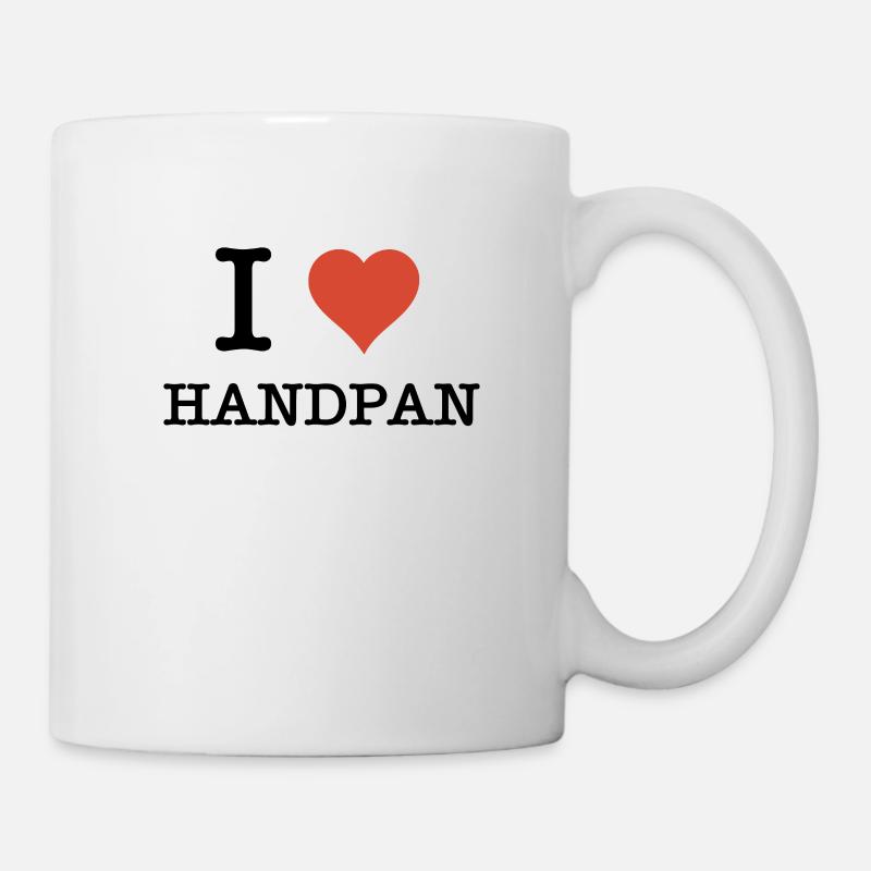I Love Handpan Player - Mug - white