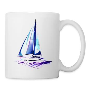 Sailing Ship Sailing Sailor Sailboat Sailing Sports - Mug - white - Right