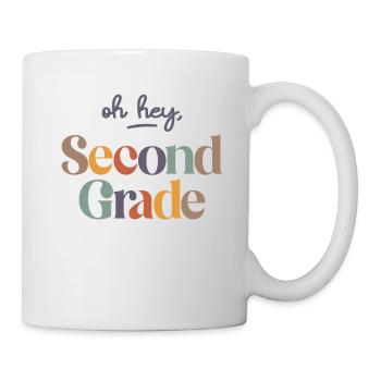 Oh Hey 2e deuxième année, retour à l’école - Mug blanc - blanc - Droite