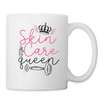 Soins de la peau esthéticienne mignonne - Mug blanc - blanc - Droite