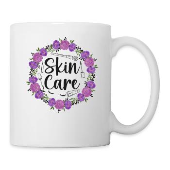 Cute Esthetician Skincare - Tasse - Weiß - Rechts