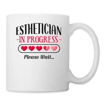 Cute Licensed Esthetician Skincare - Tasse - Weiß - Rechts
