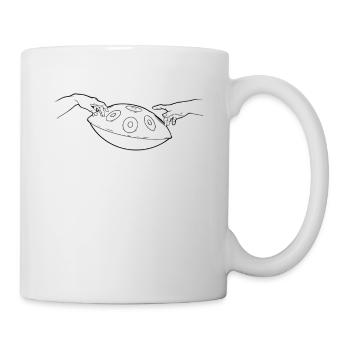Handpan Drums Cool Handpan Player - Mug blanc - blanc - Droite
