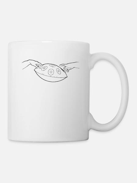 Handpan Drums Cool Handpan Player - Mug - white