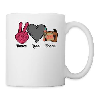 Cute Licensed Esthetician Skincare - Tasse - Weiß - Rechts