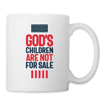 God's Children are Not for Sale - Mug - white - Right