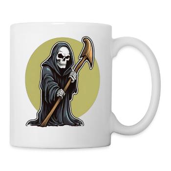 Grim Reaper - Tasse - Weiß - Rechts