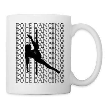 Danse Musique de danse - Mug blanc - blanc - Droite