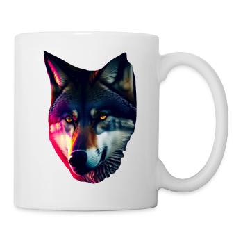 Wolf - Mug - white - Right