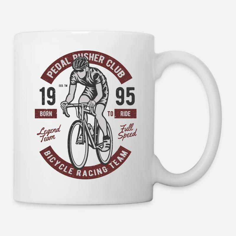 Fahrrad - Tasse - Weiß