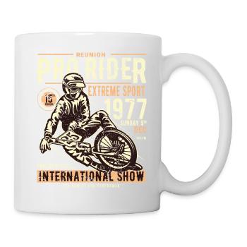 Fahrrad - Tasse - Weiß - Rechts