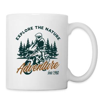 Motorcycle Boxer Adventure Biker 1250 Saying - Mug - white - Right