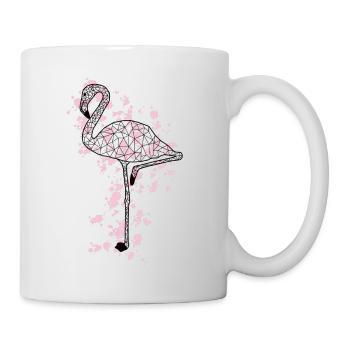 Flamingoo GeomeTRIX bunt - Tasse - Weiß - Rechts
