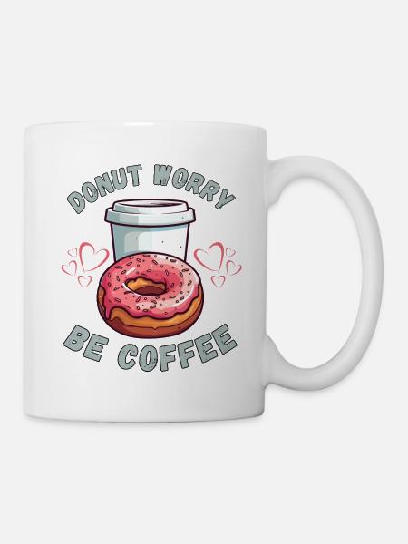 Coffee & Donut Dreams - Mug - white