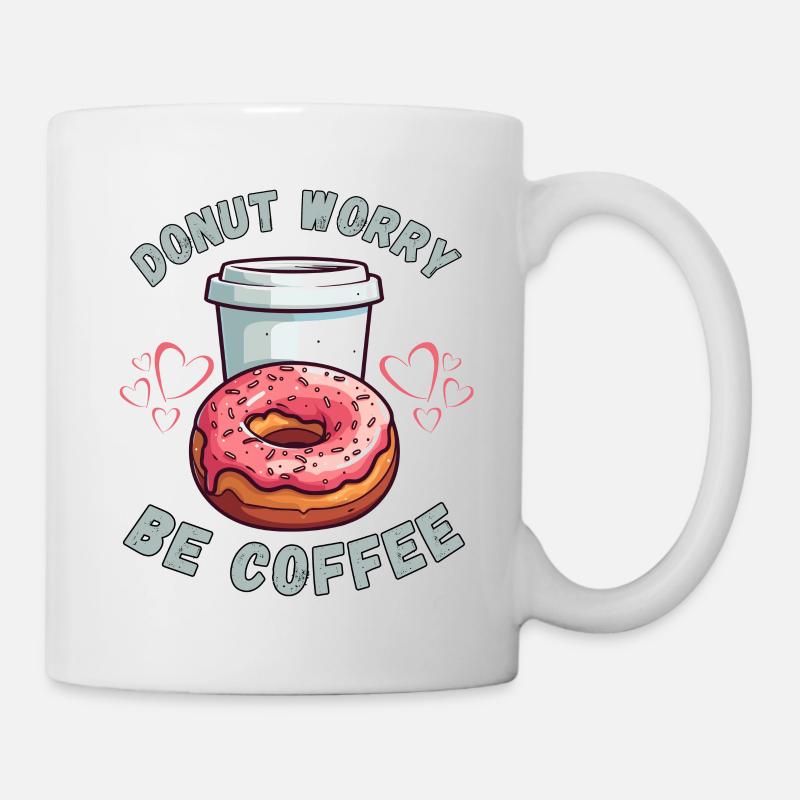 Café & Donut Dreams - Mug blanc - blanc