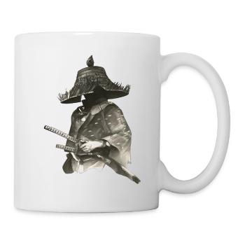 Lone Ronin Samurai - Tasse - Weiß - Rechts