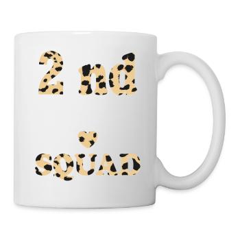 Leopard 2nd Grade Teacher Gifts - Mug - white - Right