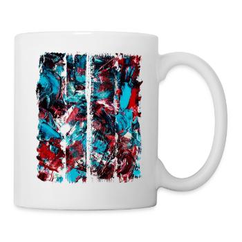 kunst digitalart grafikdesign vektorgrafik grafiken - Tasse - Weiß - Rechts