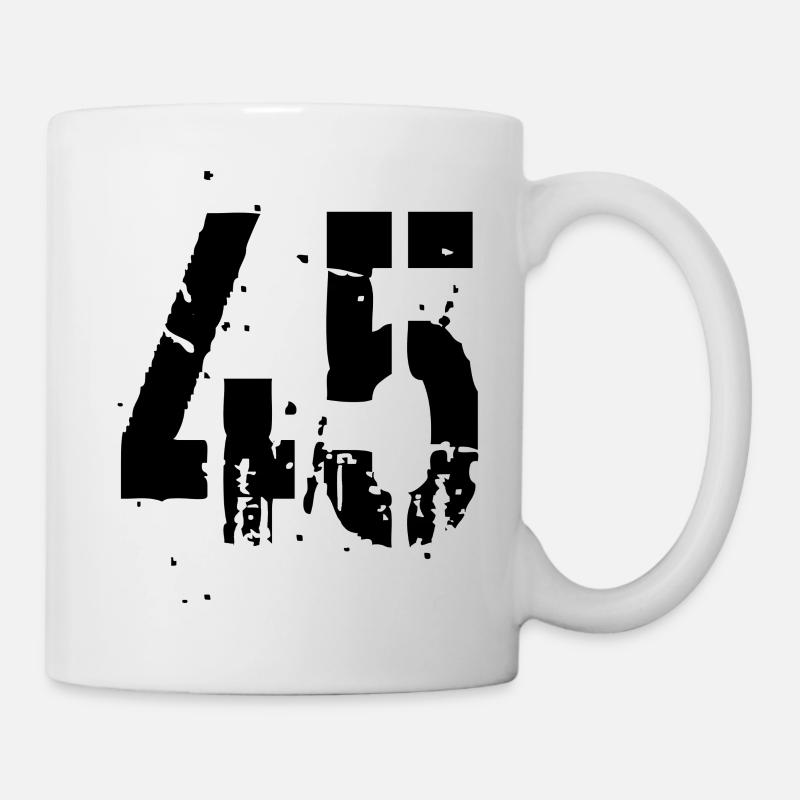 45 Number 45 - Mug - white