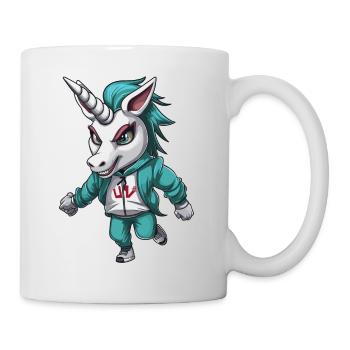 Grim Unicorn Design - Mystical Magic - Mug blanc - blanc - Droite